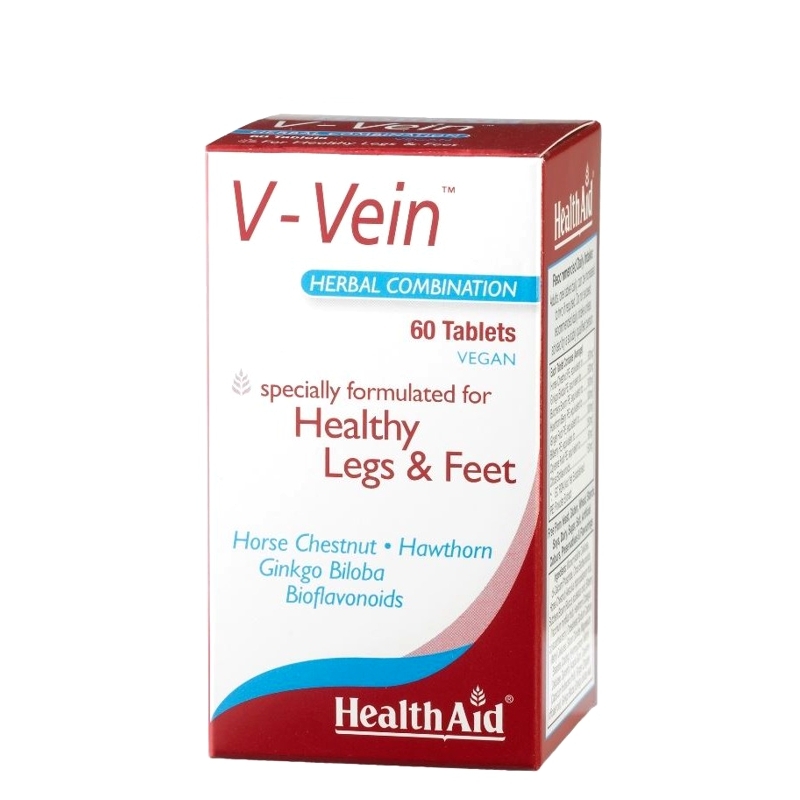 healthaid-v-vein Dodatak ishrani sa kombinacijom biljaka za pomoć kod održavanja zdravlja krvnih sudova