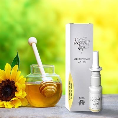 Srebrna kap - Pantenol i Propolis 20ml