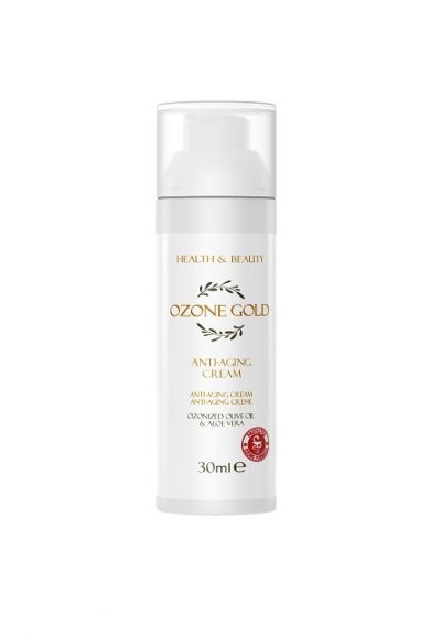 OZONE GOLD – ANTI AGING CREAM, KREMA PROTIV STARENJA KOŽE SA ALOJOM (30 ML)