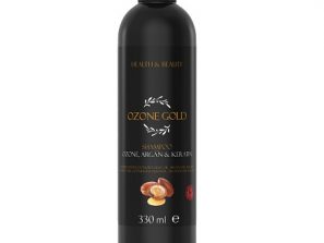 OZONE GOLD – SHAMPOO OZON, ARGAN, KERATIN OZONIZOVANI ŠAMPON SA ARGANOM I KERATINOM (330 ML)